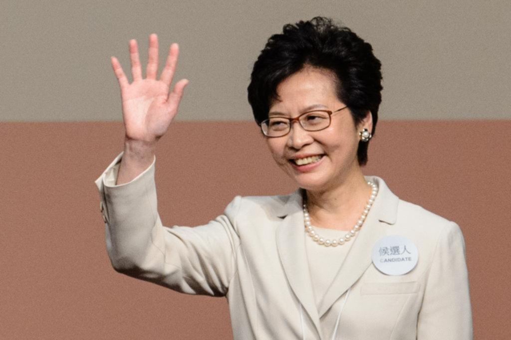 Hong Kong tendrá por primera vez a una mujer al frente de su Ejecutivo