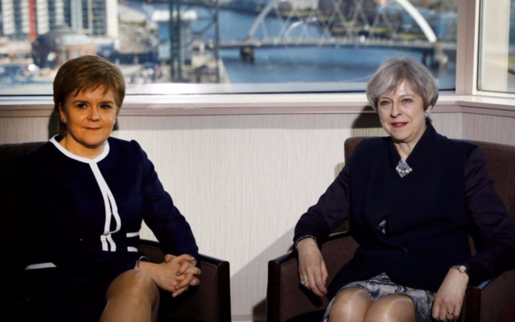 May defendió ante Escocia la “unidad” del país antes del Brexit