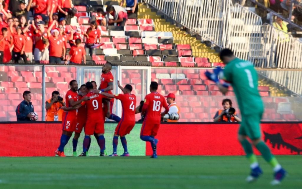 Chile le ganó a Venezuela y dejó a Argentina en repechaje