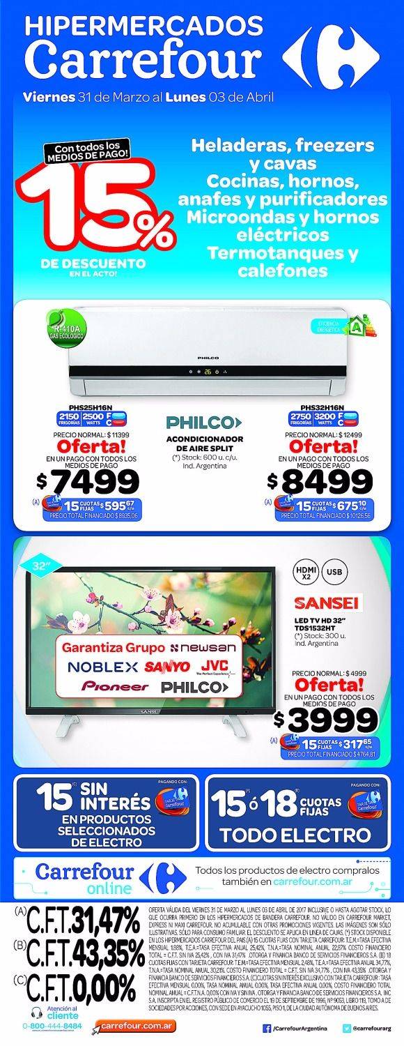 Grandes ofertas en Carrefour