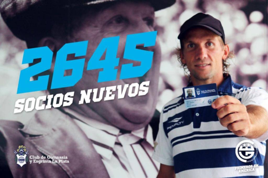 Oreja ya es socio de Gimnasia