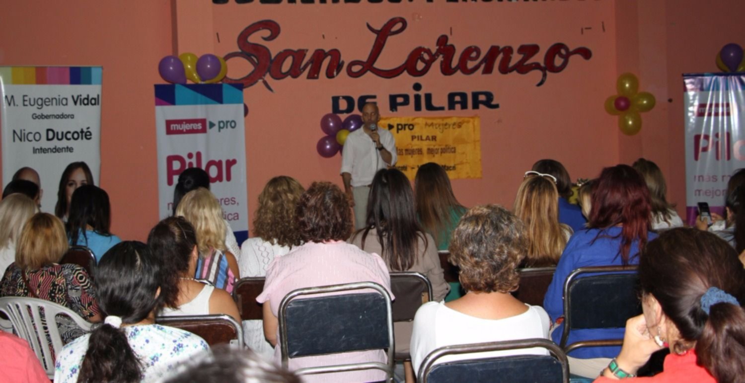 Ducoté: "Tenemos un gran ejemplo de liderazgo, nuestra gobernadora María Eugenia"