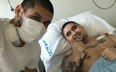 El futbolista Villagra le donó médula ósea a su hermano y ya fue dado de alta