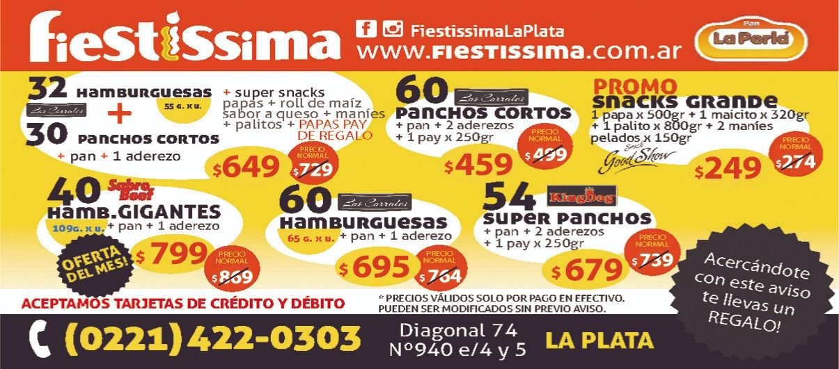 Fiestissima : Las mejores promociones para tu fiesta