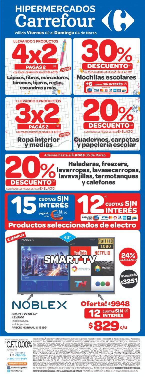 Carrefour te espera con grandes promociones