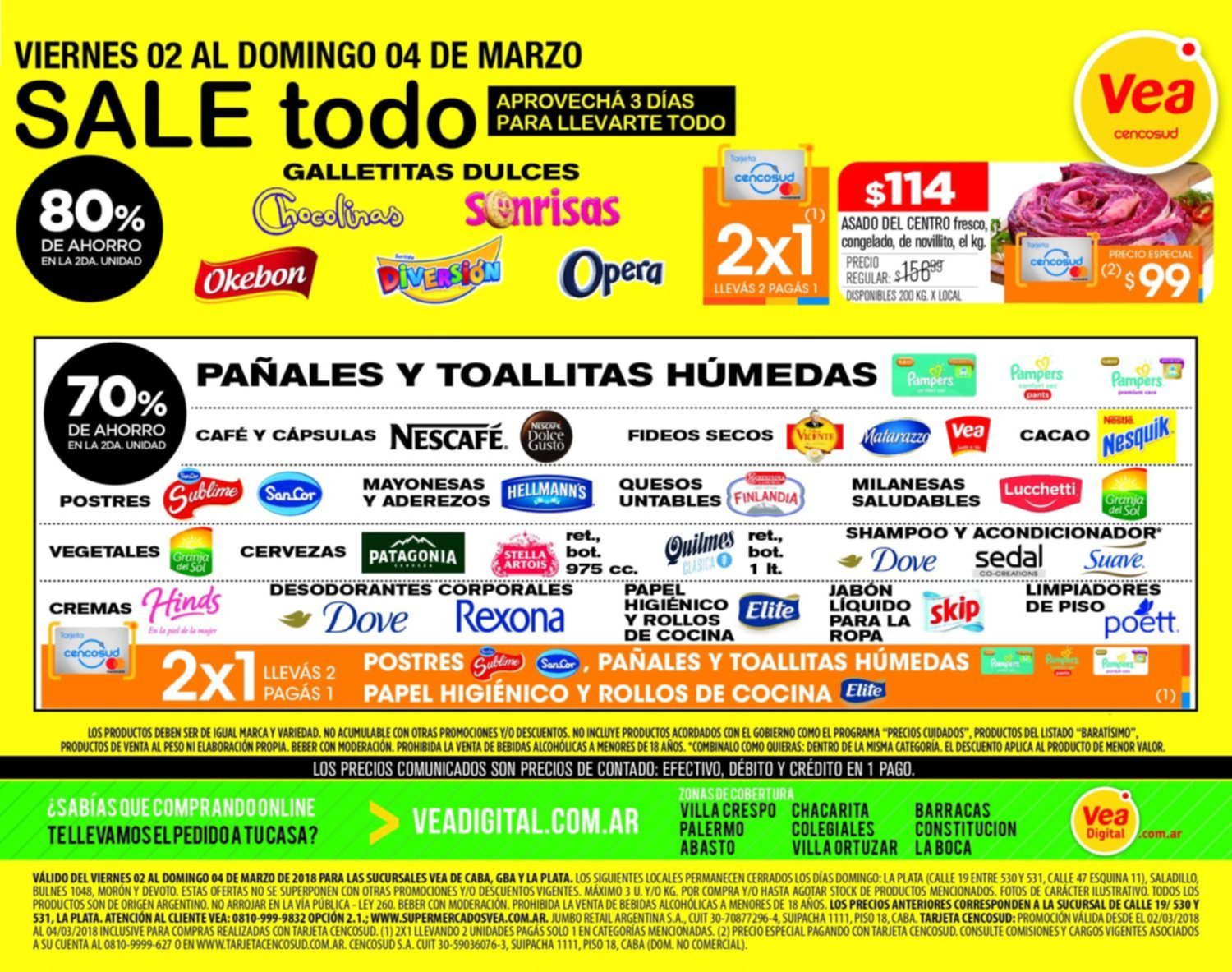 Sale todo en Vea