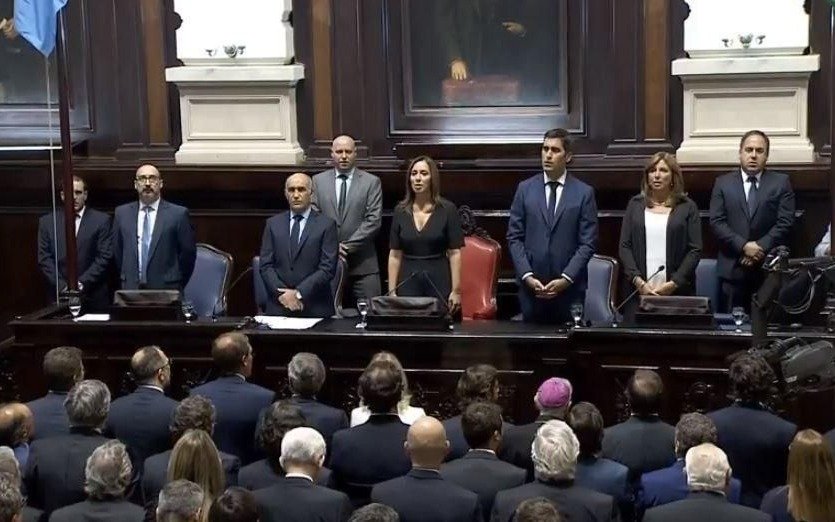 Un discurso duro que apuntó a la empatía de los bonaerenses más que a la política