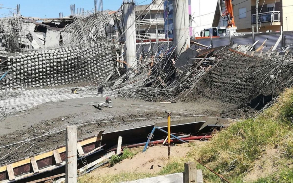 Seis hombres fallecidos en Santa Teresita por el derrumbe de una construcción