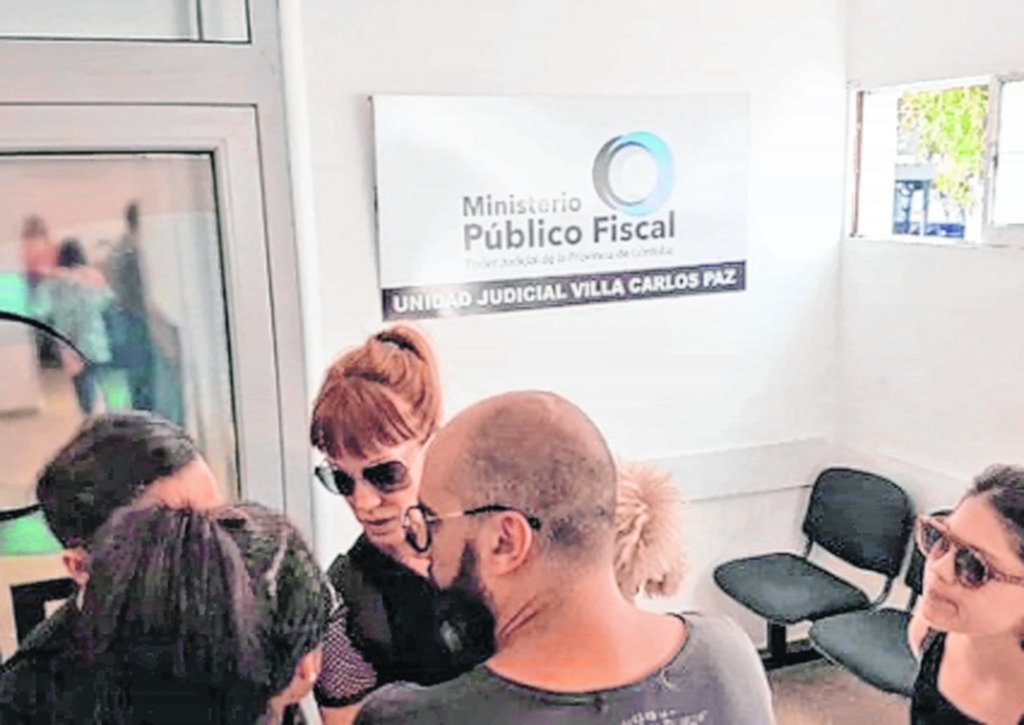 Marche presa: Miriam Lanzoni estuvo demorada por desacato