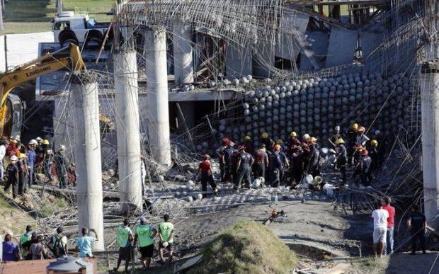 Finalizó la búsqueda y rescate de víctimas en el derrumbe de una obra en Santa Teresita