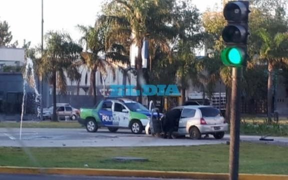 La fuente de 7 y 32, una vez más fue epicentro de un accidente de tránsito