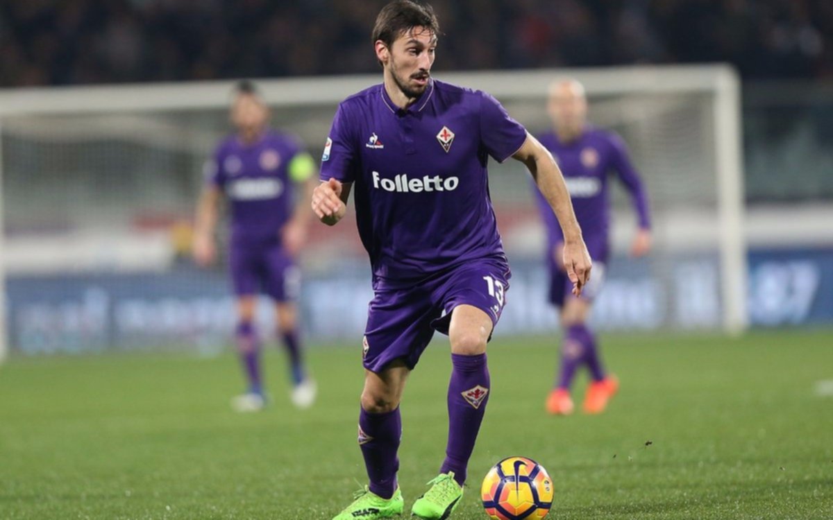   El fútbol italiano de luto por la muerte  del capitán de Fiorentina, Davide Astori