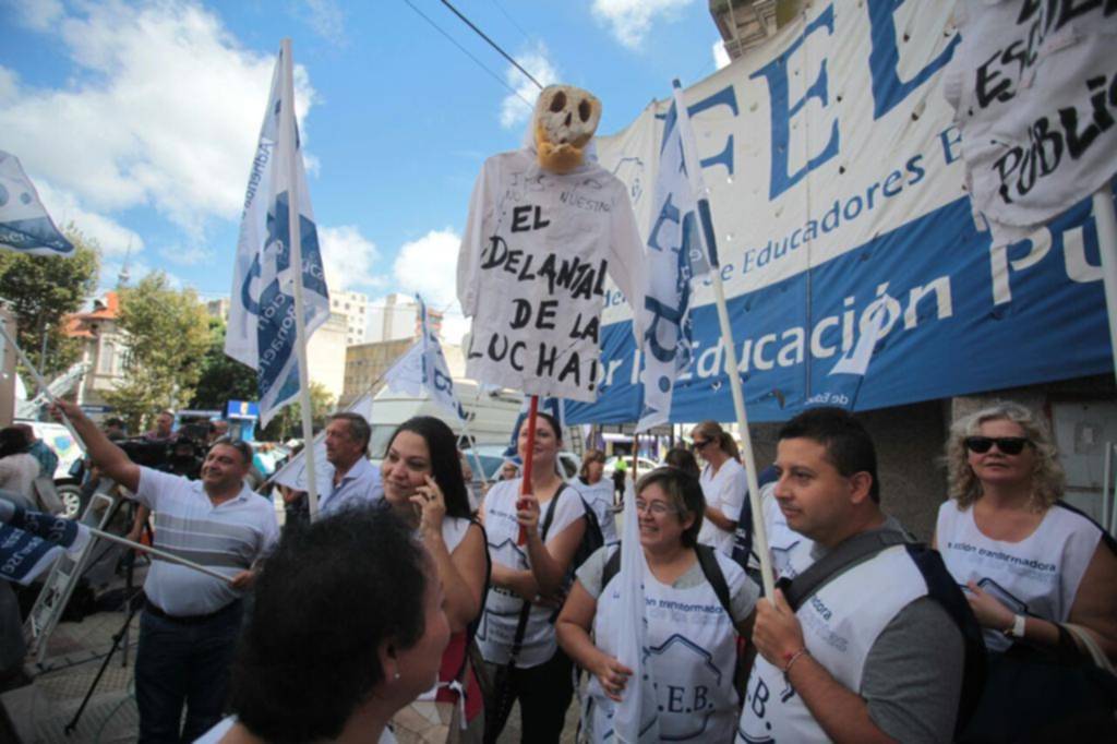 Arranca el paro docente por 48 horas y no hay señales de nueva negociación
