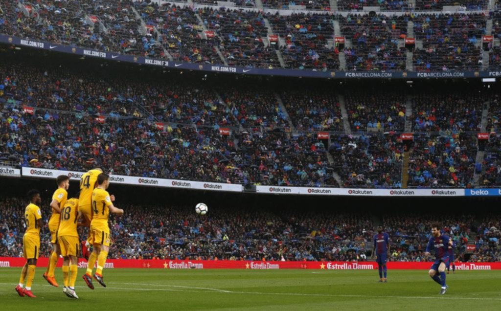 España, a los pies de Leo Messi
