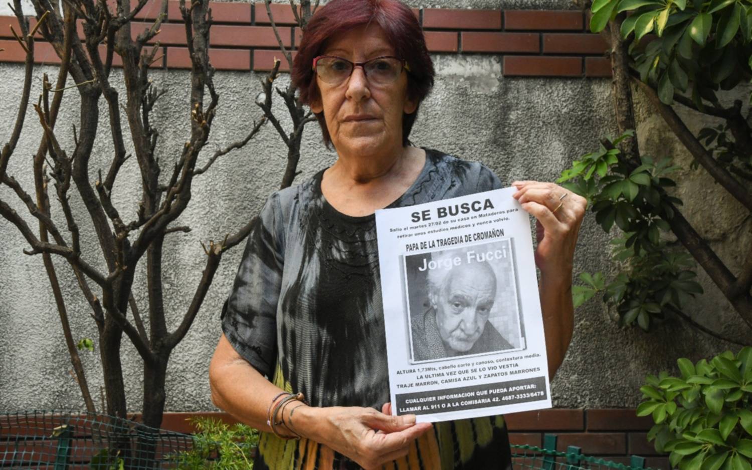 Buscan al padre de una víctima de la tragedia de Cromañon
