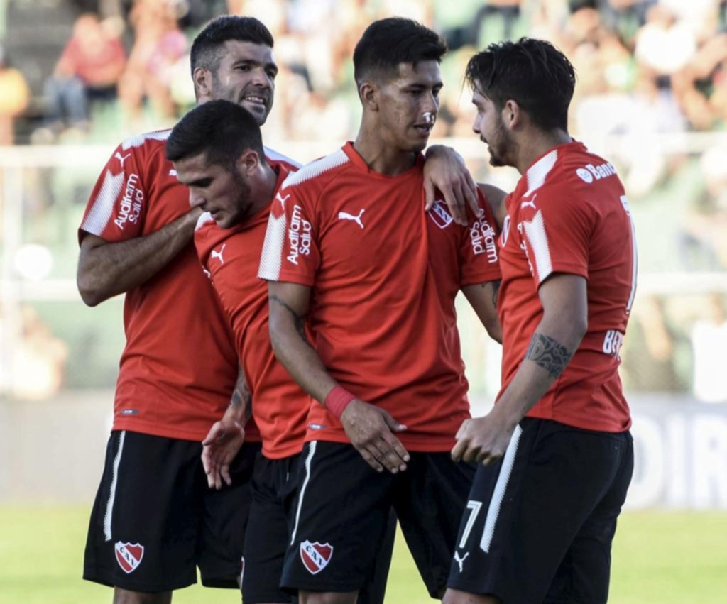 Independiente recompuso su imagen y goleó en San Juan