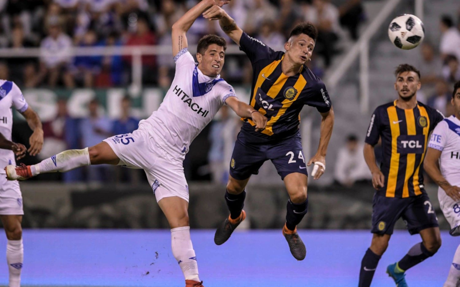 Vélez y Central empataron en un partidazo 