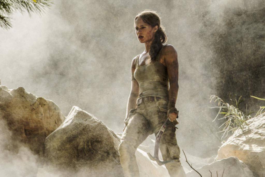 El regreso de Lara Croft Mujer bonita es la que lucha