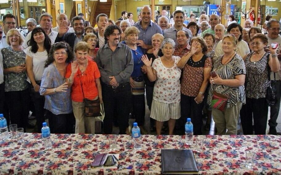 Molina reunión con Jubilados
