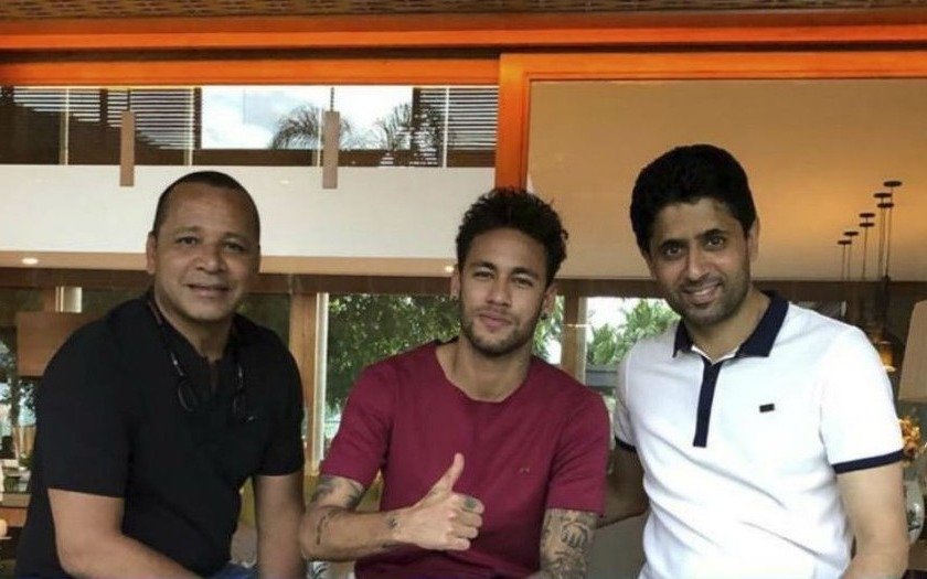 En medio de las versiones, misteriosa visita del presidente del PSG a Neymar