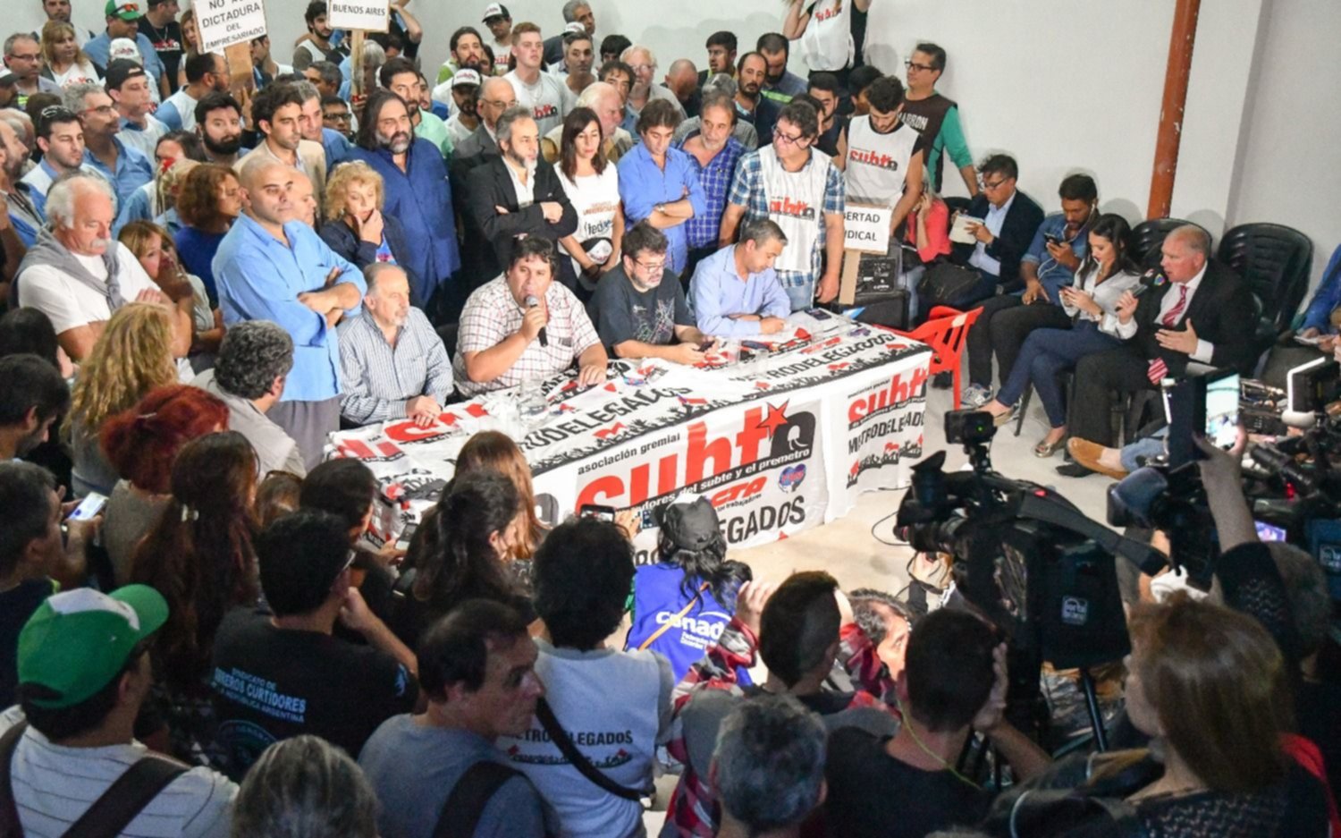 Los metrodelegados amenazaron con un nuevo paro