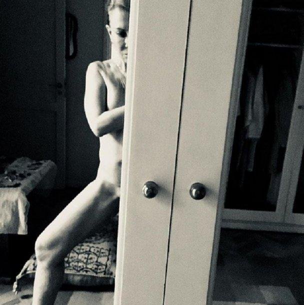 A los 61 años, Cecilia Roth posó desnuda para una foto que luego subió a sus redes