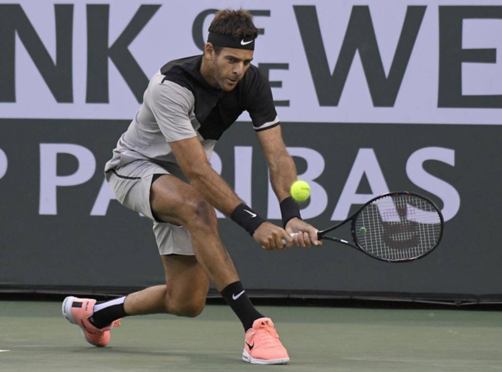 Del Potro busca dar otro paso en el desierto de California para acceder a semifinales