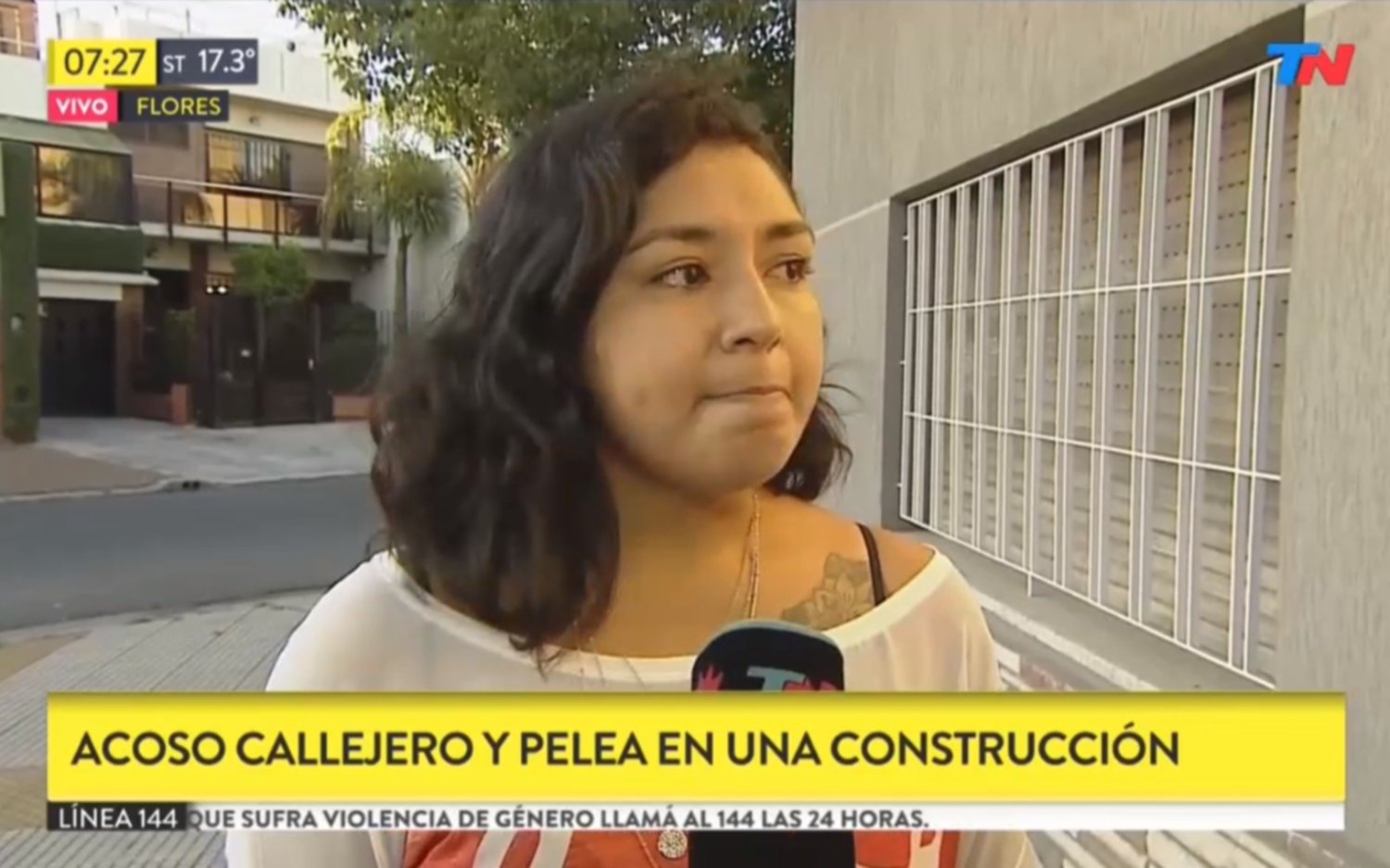 Piropearon a su hija de 15 años, y terminaron a las trompadas