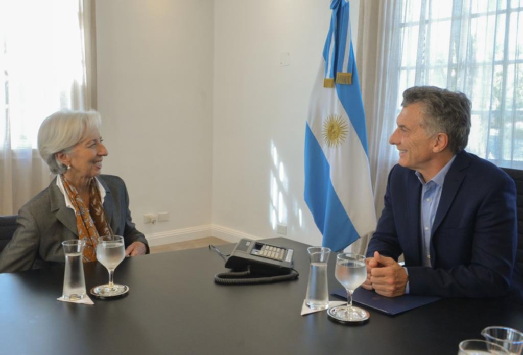 Lagarde y Macri se reunieron y hablaron sobre la economía