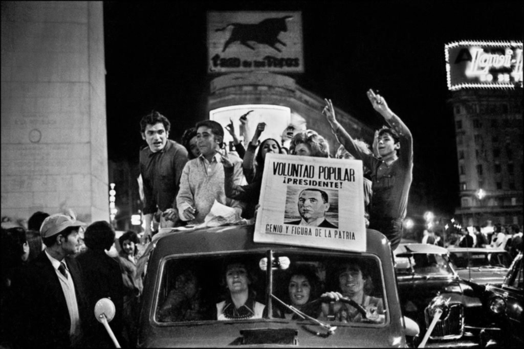 Sara Facio y el retrato de los últimos años de Perón: “Son registros históricos más que políticos”