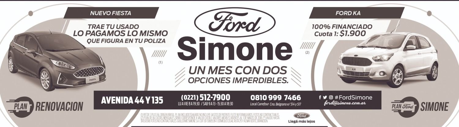 Ford Simone te espera con opciones imperdibles