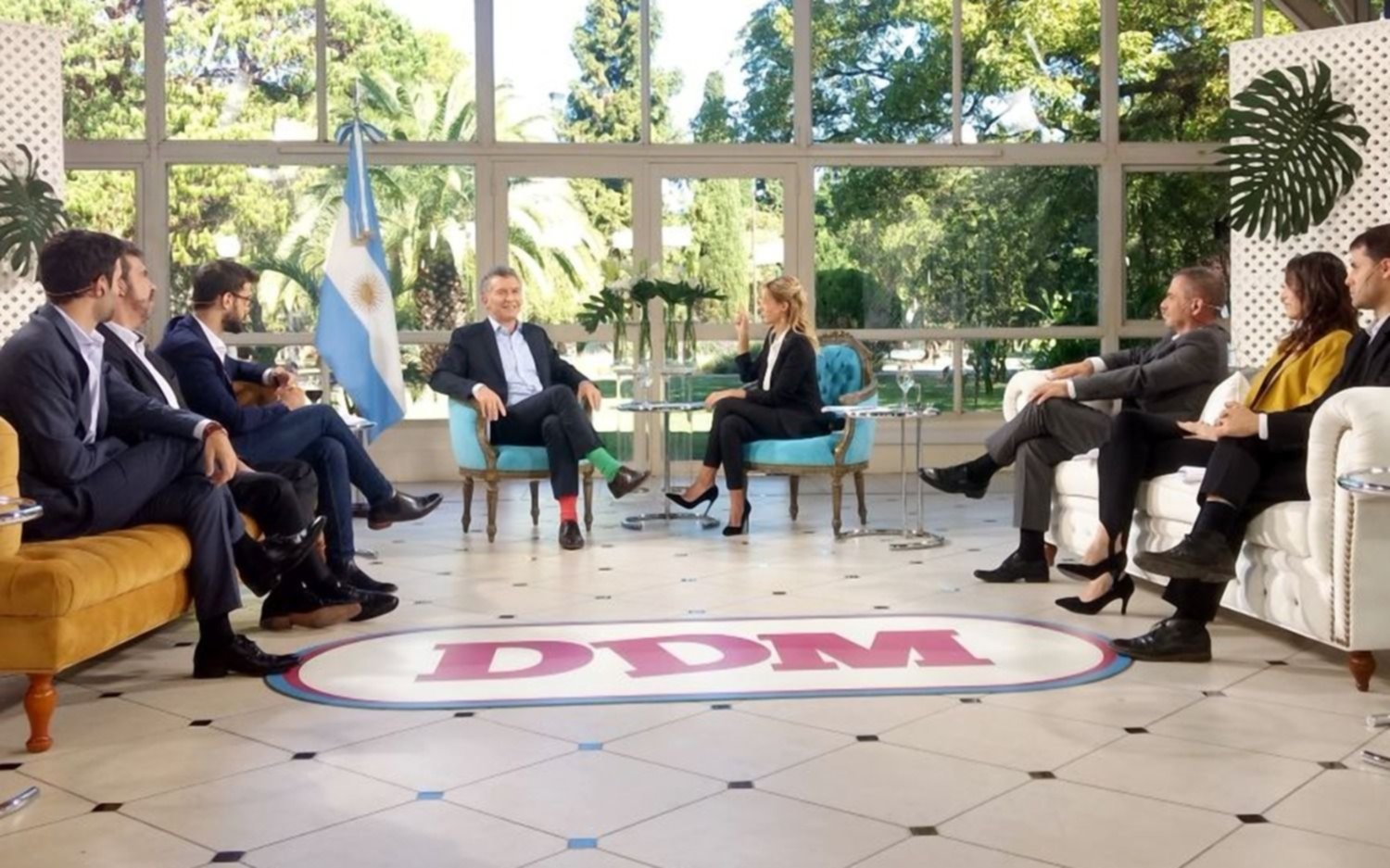 Macri: "La Argentina era un tren rumbo a chocar contra una pared de hormigón"