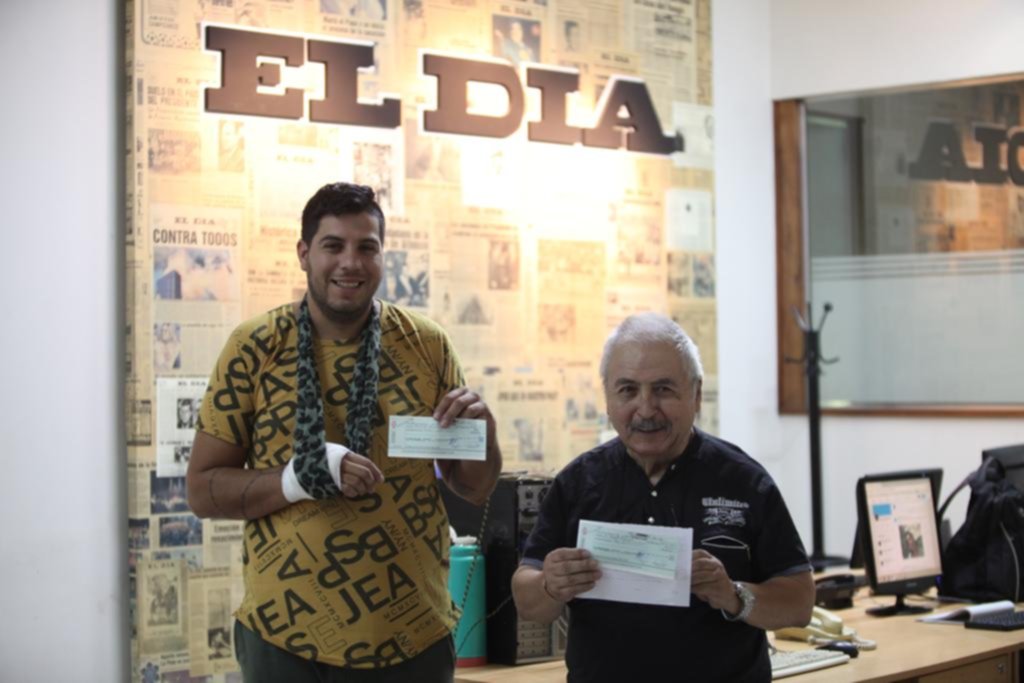 Los ganadores del pozo récord de 200 mil pesos retiraron los cheques
