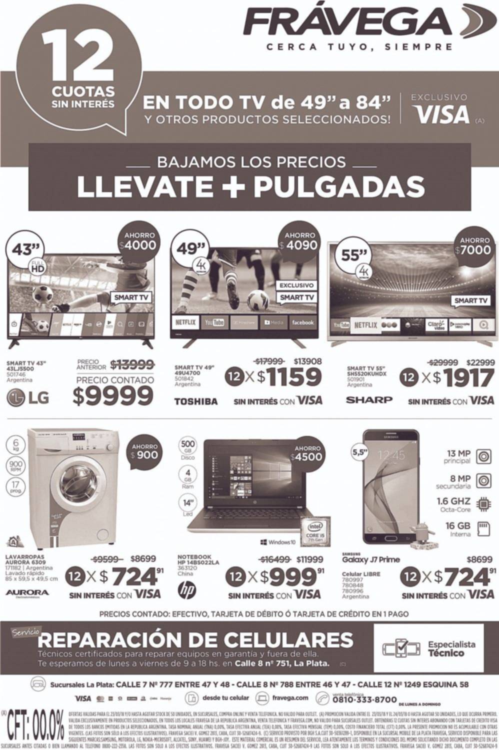 Frávega te espera con la mejor financiación