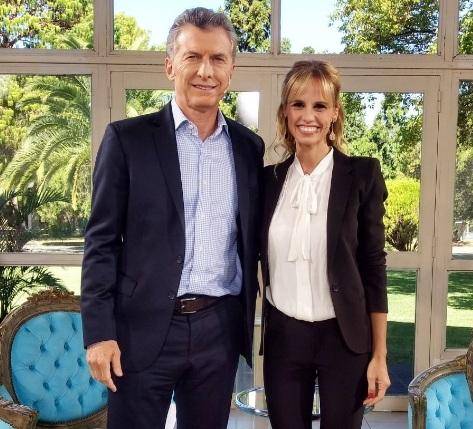 Macri cenó con Tinelli, Susana, Mirtha, Suar y Mariana Fabbiani