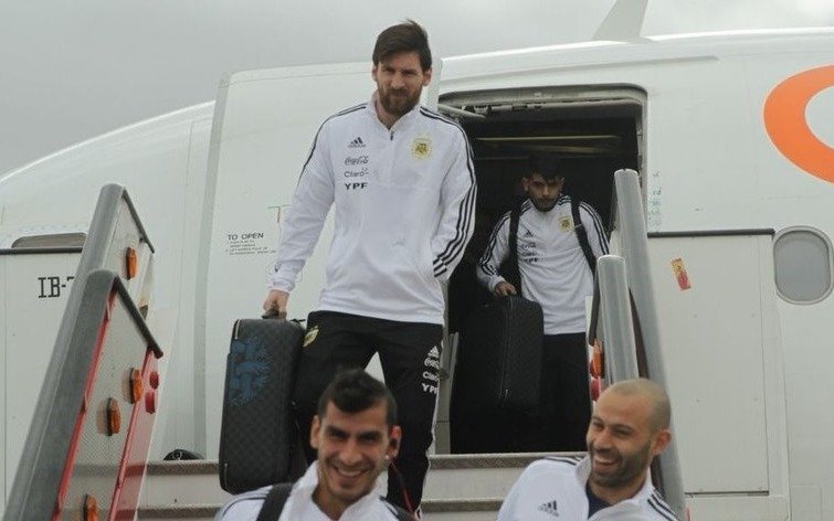 La Selección ya está en Madrid y se prepara para el partido con España