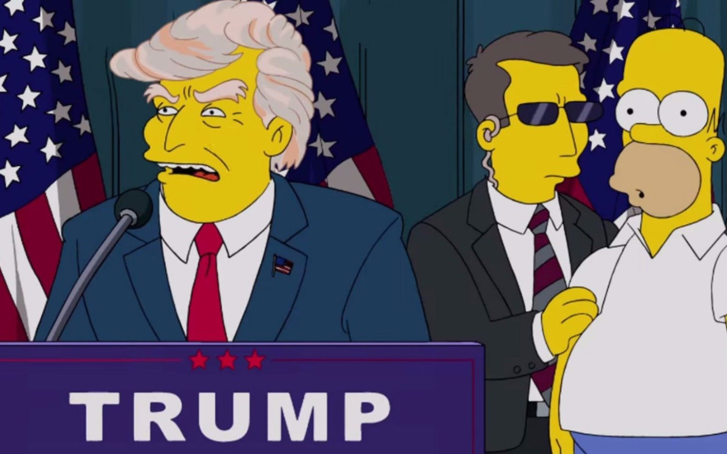 Trump vuelve a los Simpsons para “reconocer” sus errores en un nuevo capítulo de la serie