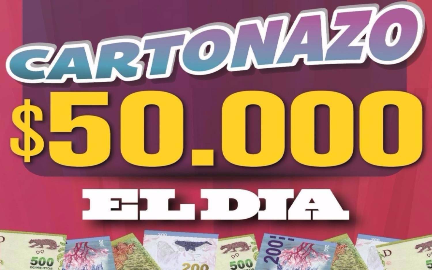 Controlá el Cartonazo, hay $50.000 en juego