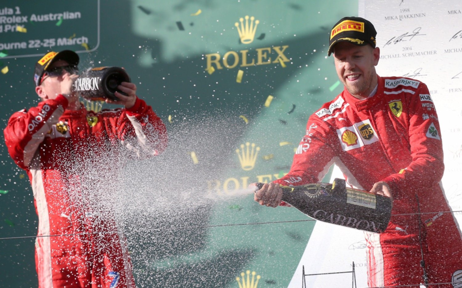 El alemán Vettel se llevó la primera carrera del año en la Fórmula 1