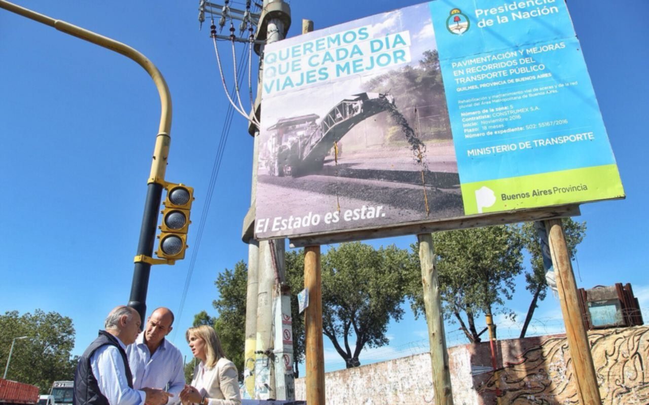 Molina, Grindetti y González recorrieron Camino General Belgrano