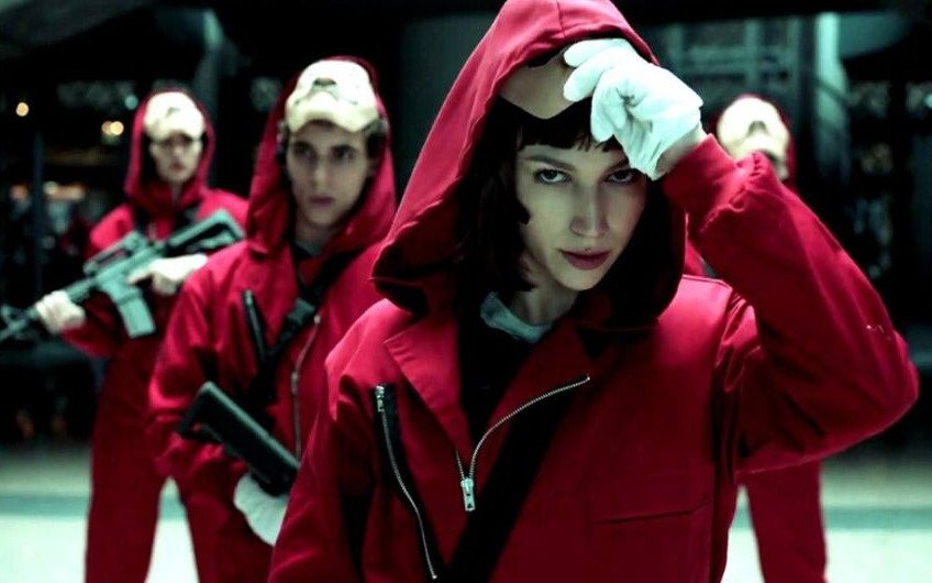En abril llega la segunda temporada de la Casa de Papel a Netflix