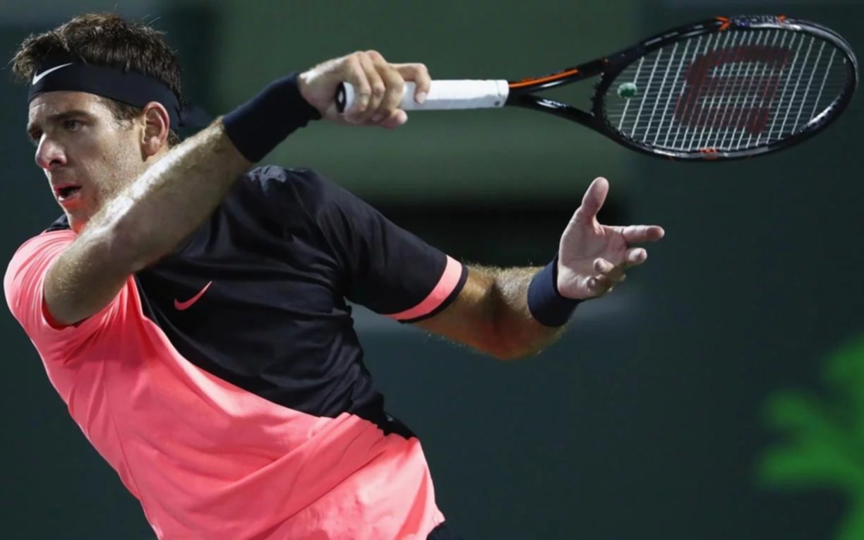 Masters 1000 de Miami: Del Potro venció a Krajinovic y pasó a cuartos de final