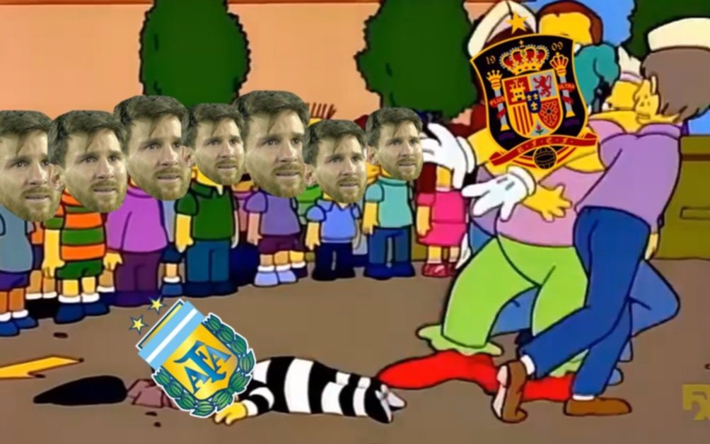 La Selección se comió media docena de goles y los memes no se hicieron esperar