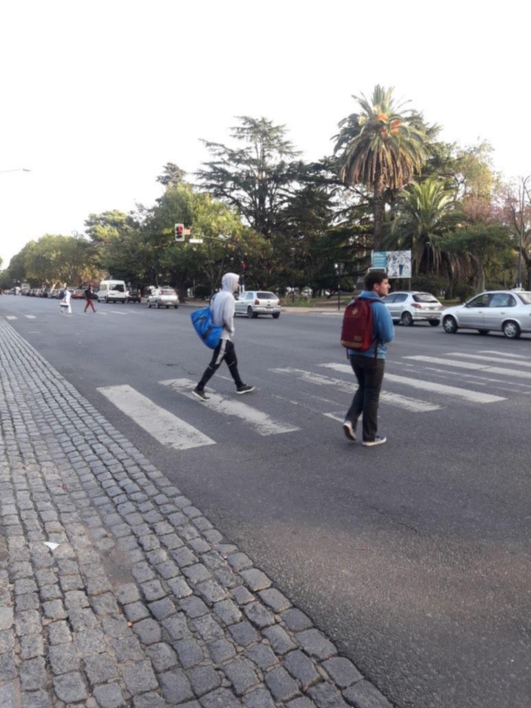 En 1 y 53, un cruce peatonal cada vez más peligroso