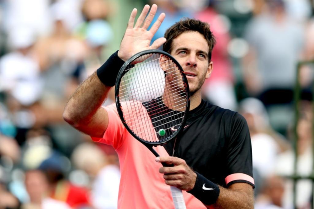 Con un andar arrollador, Del Potro parece no tener freno hacia una nueva conquista