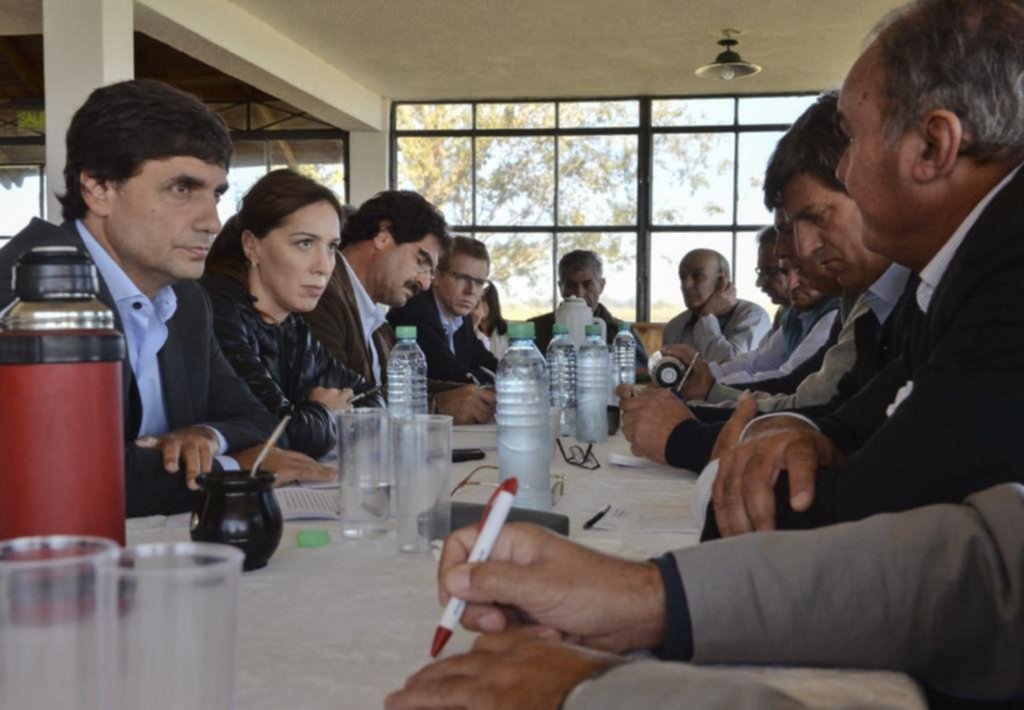 Vidal buscó cerrar la brecha con el campo y anunció obras y beneficios en créditos