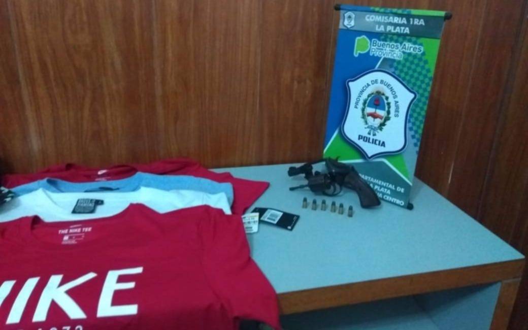 Un menor demorado por robo armado en comercio céntrico