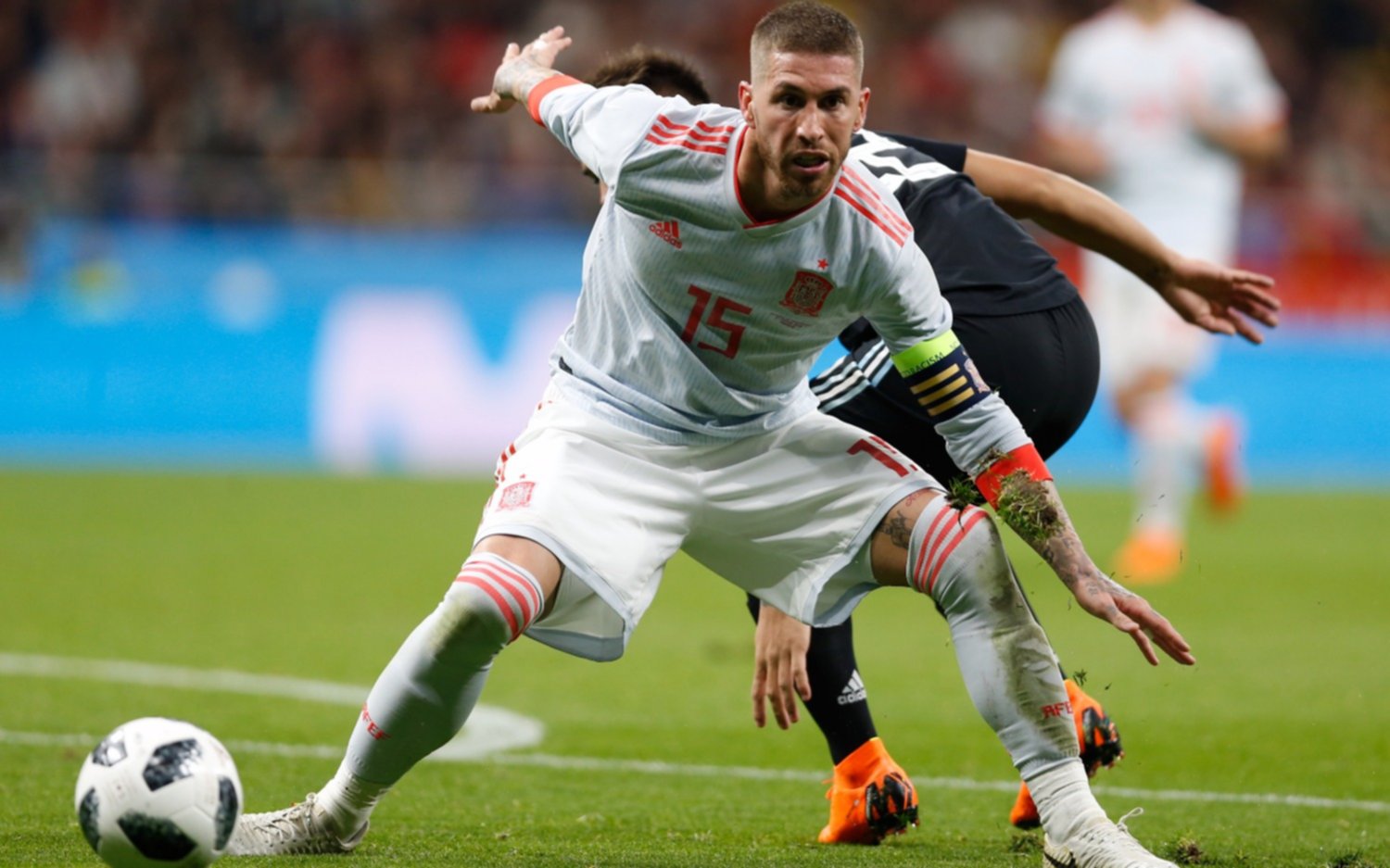 Sergio Ramos: "Sin Messi, Argentina es inferior"
