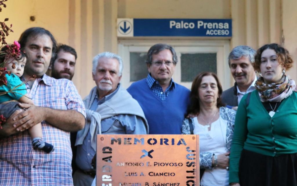 Homenaje a tres deportistas albiazules desaparecidos