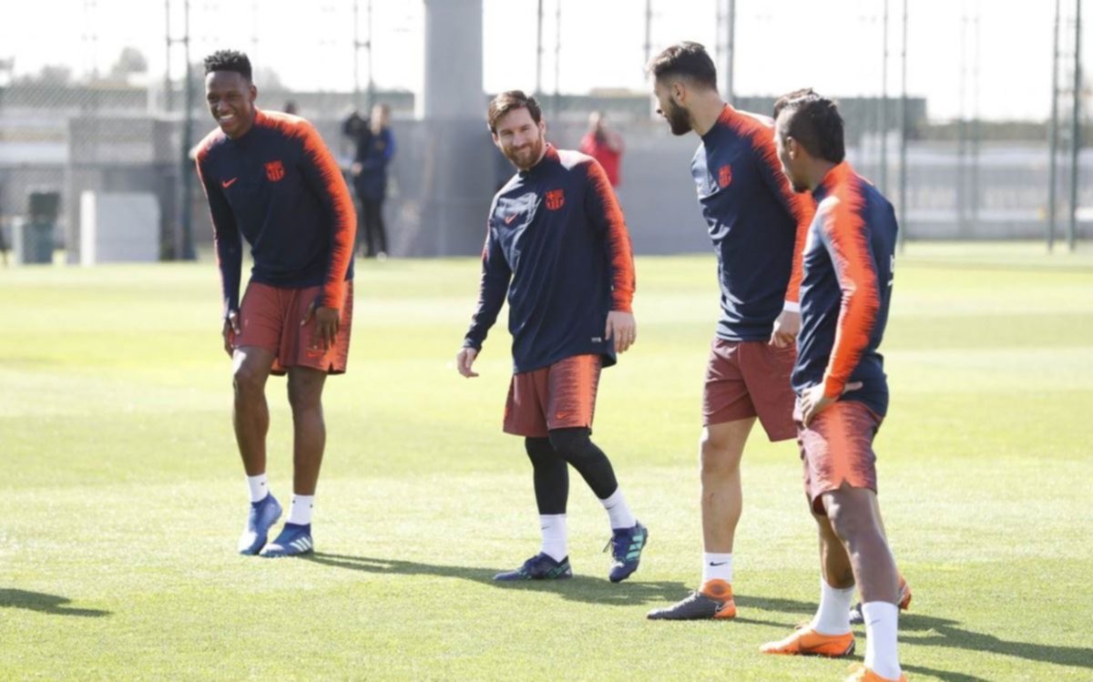 Messi, en duda también en Barcelona